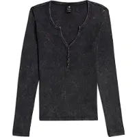 G-Star Deep Henley Pitkähihainen T-paita