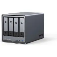 UGREEN NASync DXP4800 Plus, NAS, Työpöytä, Intel Pentium Gold, 8505, 8 GB, DDR5 (35261)