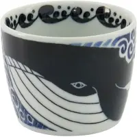 Tokyo Design Studio Kawaii Ohira Whale soba kuppi 8,5 cm