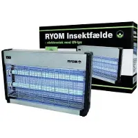 Ryom Hyönteissuoja muovi/alumiini 2x15W 150 m2