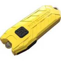 Nitecore Tube V2.0 Lemon, rechargeable LED keychain flashlight