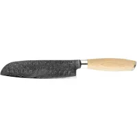 Mareld Akio Santoku-veitsi Oliivihiottu 18 cm, bright