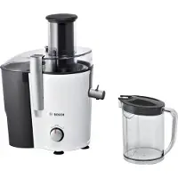 Bosch MES25A0, Keskipakoinen mehustin, Musta, Valkoinen, Musta, Hopea, Vaihe, 2 L, 1,25 L
