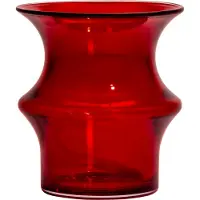 Kosta Boda Pagod Maljakko 16,7 cm 16.7 cm Punainen