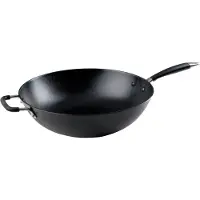 Ronneby Bruk Valurautainen wokkipannu, 34 cm