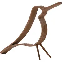 Cooee Design Woody Bird Stained Oak Small - Brown - H:14CM