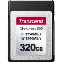 Transcend 320 Gt CFexpress Type B -muistikortti, musta