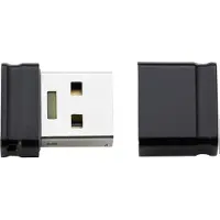 Intenso Micro Line, 8 GB, USB A-tyyppi, 2.0, 16,5 MB/s, Suojus, Musta (3500460)