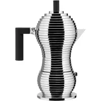 Alessi Pulcina kahvinkeitin 6 kuppia, musta