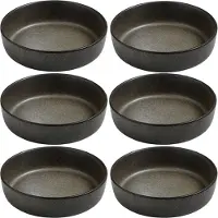 Aida Raw Forest Brown - Soup Plate 6 Stk 19.4 X 4.5Cm - Brown - ONE SIZE