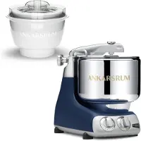 Ankarsrum AKM 6230 -yleiskone + jäätelökone, royal blue