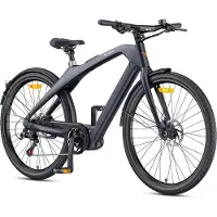 ENGWE N1 Pro - Sähkökäyttöinen pyörä 27.5" - Toimintasäde 100km - Akku 36V10Ah - Hiili-kuiturunko - hydrauliikkajarrut, Harmaa