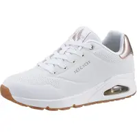 SKECHERS Urheilukengät 'Uno-Golden Air' kulta / valkoinen