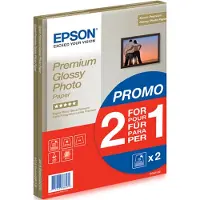 Epson premium glossy photo paper - a4 - 2x15 arkkia