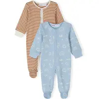 MINOTI Potkuhousut/body beige / vaaleansininen
