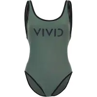 Vivid Uimapuku vihreä / musta