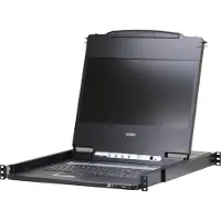 Aten – Single Rail 17.3" Widescreen Full HD LCD, USB, US (CL6700MW-ATA-AG)