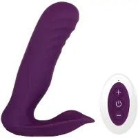 Gender X - Velvet Hammer pulsaattori, kaukosäätimellä, silikoninen, lila