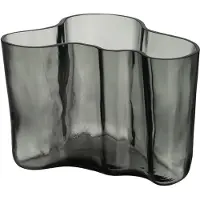 Iittala Alvar Aalto vaasi 140 mm Tummanharmaa