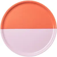 Arabia Vuokko tarjotin Ø35 cm 2-väri rosa-punainen