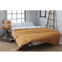 Hobby Hall Dolce Bonita viltti Pom Pom Mustard, 150 x 200 cm