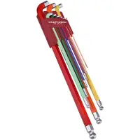 KRAFTWERK 307.800.009 1.5-10 Mm Kugelkopf-inbusschlüsselsatz 9 Stücke