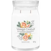 Yankee candle White Spruce & Grapefruit tuoksukynttilä 567 g