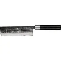 Samura Super 5 Nakiri 17 cm Musta