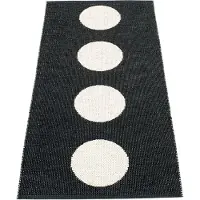 Pappelina Matto Vera, 70 x 150 cm, black/vanilla