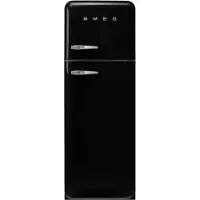 Smeg FAB30RBL6 Jääkaappi/Pakastin 172cm, Saranointi oikealla, Musta