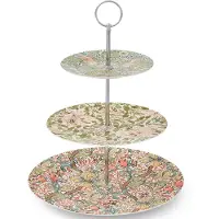 Spode Kakkuvati, strawberry thief/honeysuckle/golden lily