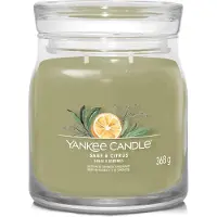 Yankee candle Sage & Citrus tuoksukynttilä Signature Signature 368 g