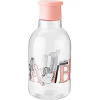 Rig-Tig - Muumi Drink-It Vesipullo 50 cl Vaaleanpunainen/Kirkas