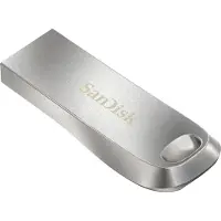 SanDisk 64GB Ultra Luxe, 3.2 Gen1 USB-C -muistitikku, 300 MB/s, hopea
