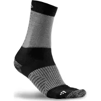 Craft XC Training Sock Black/Dark Grey Melange Black/Dk Grey Melange 34/36