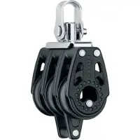 Harken Kolminkertaisesti Kääntyvä Carbo-lohko Pukki Tuella 29 Mm