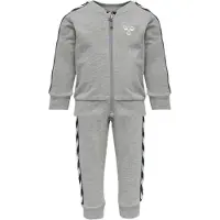 Hummel Collegesetti - HMLBille - Harmaa melange - - 1 v (80) - Collegesetit