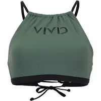 Vivid Bikinitoppi tummanvihreä / musta
