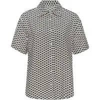 LASCANA Pyjamapaita musta / valkoinen