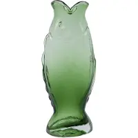 House Doctor Vase, Hdfish, Grøn - Green - H27.5CM