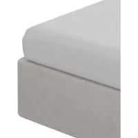 Homla joustolakana Lauko, 180x200 cm, 100 % puuvillaa, harmaa