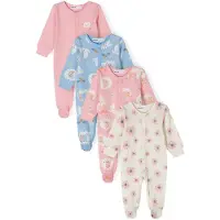 MINOTI Potkuhousut/body sininen / vaalea pinkki / valkoinen