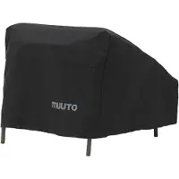 Muuto Settle Outdoor suojapeite loungenojatuoli Black