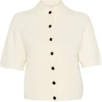 Gestuz Alphagz Ss Short Cardigan Noos - Cream - M
