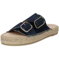 Espadrij l'orginale Pistokkaat sininen denim