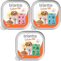 Briantos 27x300g Delicious Paté lajitelma koiran märkäruoka