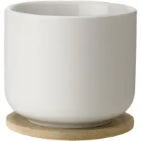Stelton Theo teekuppi alustalla, hiekka