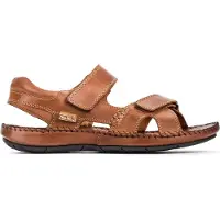 Pikolinos for man. 06J-5818 Brown Tarifa leather sandals (44), Velcro, Casual