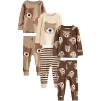 Next Yöpuku beige / ruskea / pueblo / vaaleanruskea