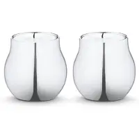 Georg Jensen - Cafu Kynttilälyhty 5,8 cm 2 kpl Ruostumaton